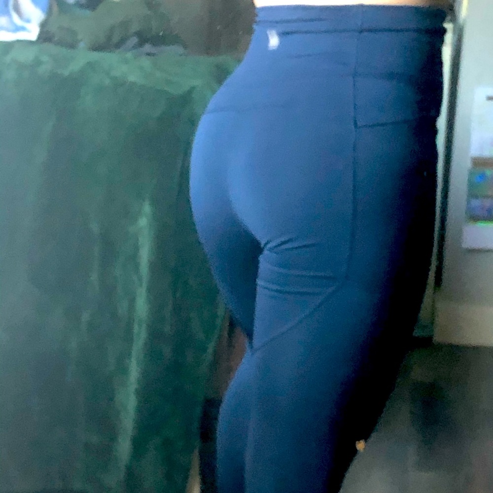 Blue Leggings
